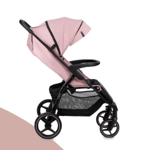 【まみぃ】 Wózek spacerowy MoMi MIYA Szary + Akcesoria • Cena, Opinie